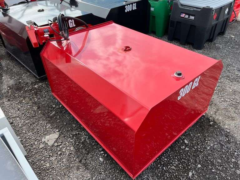 (New) 300 Gal. Fuel Tank w/ 12v DC Pump