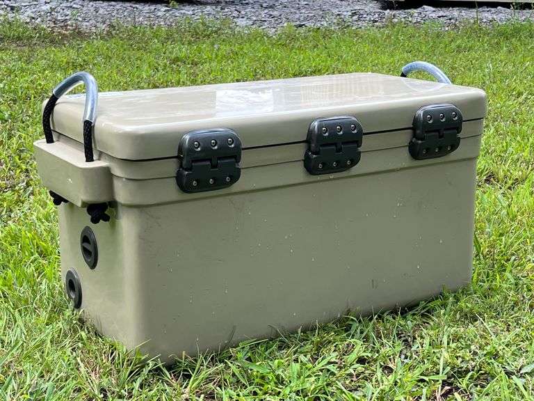 NEW ICEY-TEK 55 Qt. Tan Cooler