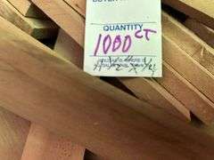 HUGE LOT OF Wood Crafting And Woodworking Stock