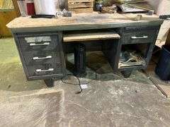 Lot of Filing Cabinets and Office Desks