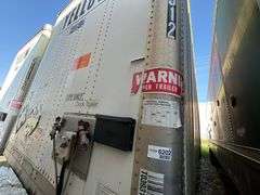2005 Wabash 48 Ft X 102 T/A Van Trailer