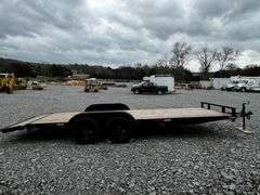 2024 Kioti CX2510 Farm Tractor Package WITH Attachments and 2024 Direct T/A Tag Trailer