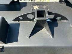 New Heavy Duty Do-All Receiver Hitch Skid Steer Mount Plate Attachment