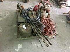 Lot of Fuel Containers and Misc Items