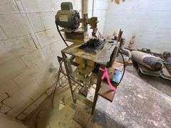 Shop Built Inverted Drill Press