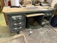 Lot of Filing Cabinets and Office Desks