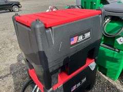 (NEW) AM-TANK / 58 Gal. Poly Fuel Tank w/ 12V DC Pump