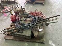 Lot of Fuel Containers and Misc Items