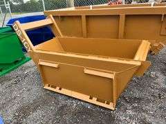 (NEW) 1CY Gravel Box Skid Steer Attachment