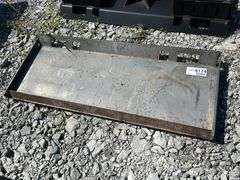 New Solid Full Weldable Quick Attach Blank Mount Plate Attachment