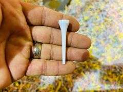 Lot of NEW Pastel Plastic Golf Tees