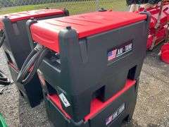 (NEW) AM-TANK / 58 Gal. Poly Fuel Tank w/ 12V DC Pump
