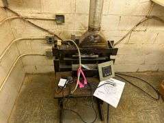Shop Built Wood Burning Press with Chromalox Temp Controller