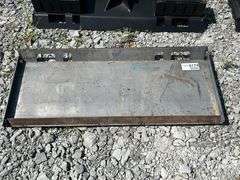 New Solid Full Weldable Quick Attach Blank Mount Plate Attachment