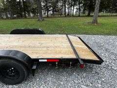 2024 Kioti CX2510 Farm Tractor Package WITH Attachments and 2024 Direct T/A Tag Trailer