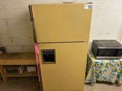 Break Room Contents, Refrigerator, Table & Chairs, Microwave, Shelves, Refrigerator