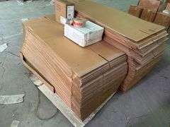 Lot of new Cardboard Shipping Boxes and Sealing Tape