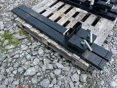 Unused 42” Mountable Pallet Forks