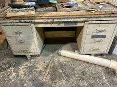 Lot of Filing Cabinets and Office Desks