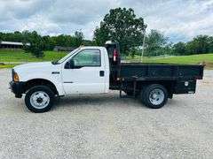 2001  FORD  F-550 XL SD  S/A  Flatbed Truck