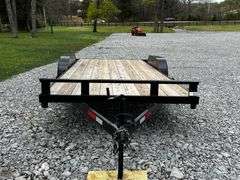 2024 Kioti CX2510 Farm Tractor Package WITH Attachments and 2024 Direct T/A Tag Trailer