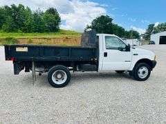 2001  FORD  F-550 XL SD  S/A  Flatbed Truck