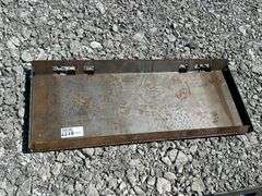 New Solid Full Weldable Quick Attach Blank Mount Plate Attachment