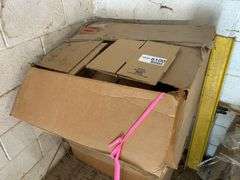 (2) Cases Uline 6x6x6 Carboard Shipping Boxes