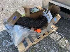 Unused Snow Shovels, Skeet Pigeons, 3/4” Fuel Transfer Hose, Electrical Fence Connectors, & Growing 