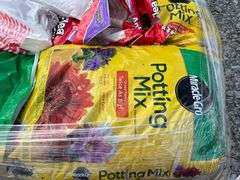 Pallet Of Black Oil Sunflower Seed & Potting Mix