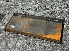 New Solid Full Weldable Quick Attach Blank Mount Plate Attachment