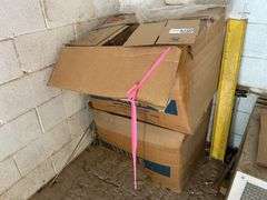 (2) Cases Uline 6x6x6 Carboard Shipping Boxes