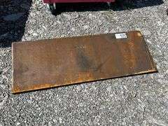 New Solid Full Weldable Quick Attach Blank Mount Plate Attachment