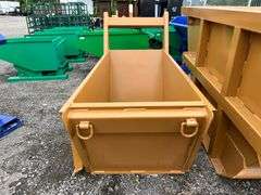 (NEW) 1CY Gravel Box Skid Steer Attachment
