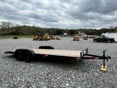 2024 Kioti CX2510 Farm Tractor Package WITH Attachments and 2024 Direct T/A Tag Trailer