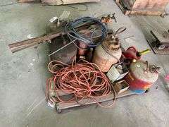 Lot of Fuel Containers and Misc Items