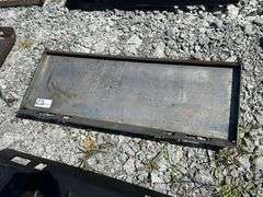 New Solid Full Weldable Quick Attach Blank Mount Plate Attachment