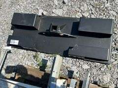New Heavy Duty Do-All Receiver Hitch Skid Steer Mount Plate Attachment