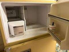 Break Room Contents, Refrigerator, Table & Chairs, Microwave, Shelves, Refrigerator