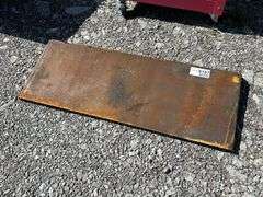 New Solid Full Weldable Quick Attach Blank Mount Plate Attachment