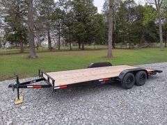 2024 Kioti CX2510 Farm Tractor Package WITH Attachments and 2024 Direct T/A Tag Trailer