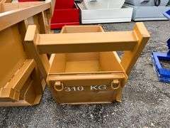 (NEW) 1CY Gravel Box Skid Steer Attachment