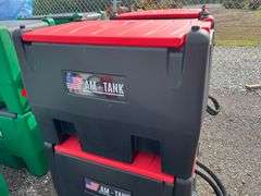 (NEW) AM-TANK / 58 Gal. Poly Fuel Tank w/ 12V DC Pump