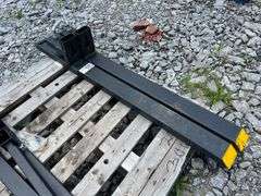 Unused 42” Mountable Pallet Forks