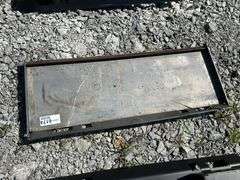 New Solid Full Weldable Quick Attach Blank Mount Plate Attachment