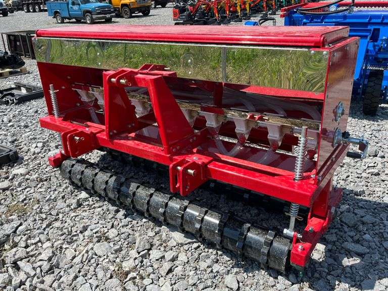 Unused 2025 CFG STSD10 3-Point & Skid steer Seeder Attachment