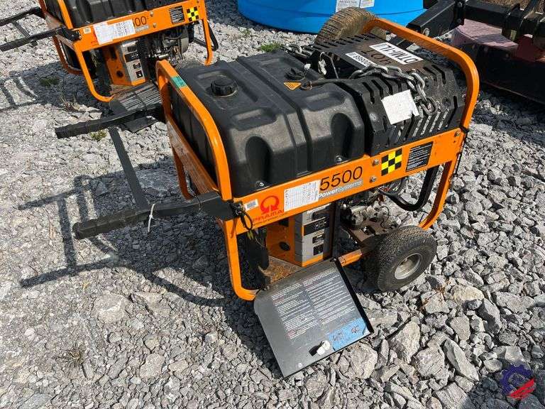 2009  PRAMAC  A5500  Portable Generator