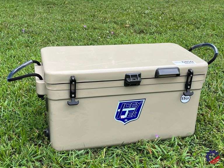 NEW ICEY-TEK 55 Qt. Tan Cooler
