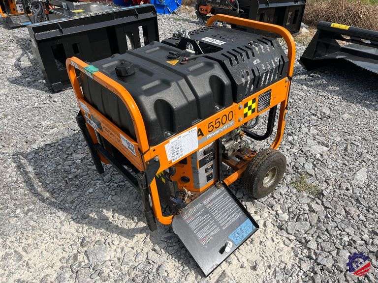 2009  PRAMAC  A5500  Portable Generator