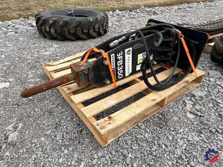 2017 PALADIN SFB350 Mini Skid Hydraulic Hammer Attachment